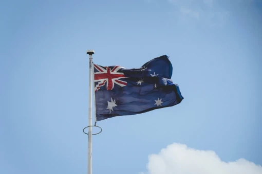 An image of an Australian flag.